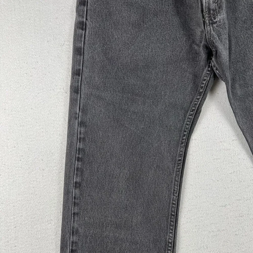Levi’s 505 Jeans Men’s 40x32 Black Denim Regular‎ Fit Mid Rise Pants